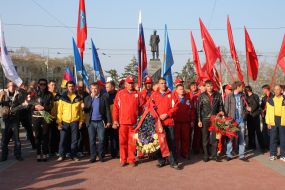 Participants of international rally