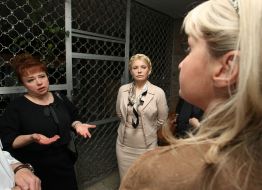 Nina Karpachova, Irina Lutsenko and Yulia Timoshenko