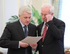 Nikolay Azarov and Vladimir  Litvin