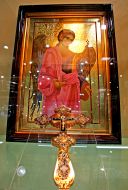 Cross near the icon of Guardian angel