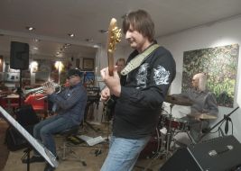 Yevgeniy Didyk, Andrey Arnautov, Sergey Tabunshchik and Vladimir Likhoshva