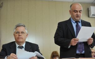 Petr Simonenko and Spiridon Kilinkarov