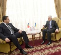 Владимир Литвин и Мариан Лупу