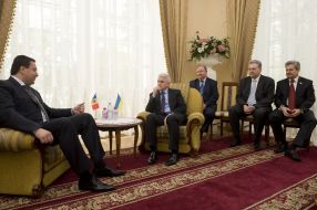 Владимир Литвин и Мариан Лупу