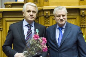 Владимир Литвин и Сергей Миронов