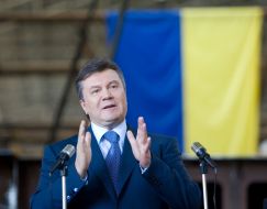 Viktor Yanukovich on the Black Sea Shipyard