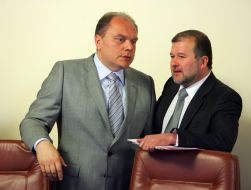 Viktor Baloga and Mikhail Kulinyak