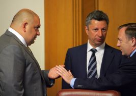 Nikolay Zlochevskiy, Yuriy Boyko and Aleksandr Lavrinovich