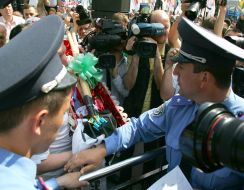 Участники Весеннего марша протеста