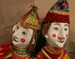 The authors dolls "Buffoons"