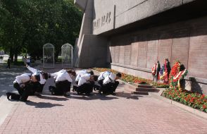 Honoured duty of schoolchildren