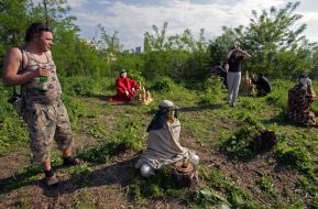 Art-geographic project "Golden Mountains"