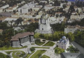 Sketch of architectural design