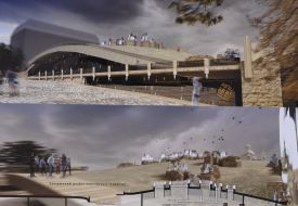 Sketch of architectural design