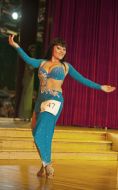 Participant of the "Bastet" festival