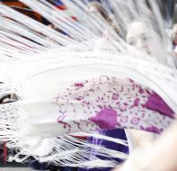 Участница празднования Дня Европы