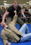 Exhibition hand-to-hand fight