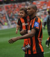 Фернандиньо с сыном Давидом