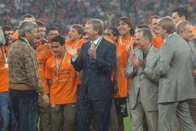 Celebration in honour of champions of Ukraine 2010/2011