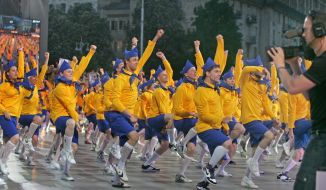 Participants of dancing show