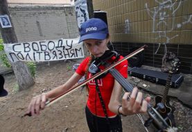 Учасниця акції