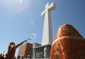 Освящение памятника
