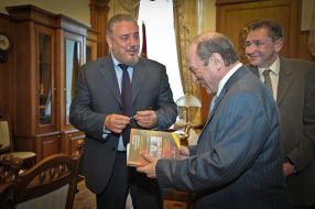 Фідель Кастро Діас-Баларт та Леонід Губерський