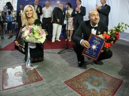 Taisiya Povaliy and Igor Krutoy