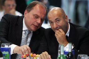 Igor Krutoy and Mikhail Kulinyak 