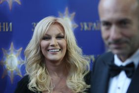 Taisiya Povaliy and Igor Krutoy