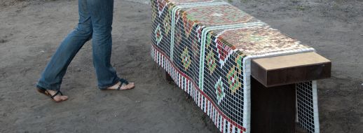 "Carpet" bench