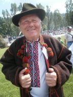 Участник гуцульского праздника ”Полонинська ватра”