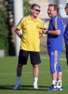 Юрій Калитвинцев та Олег Блохін