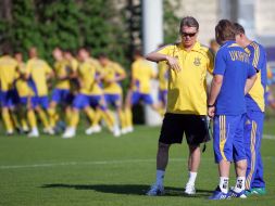 Юрій Калитвинцев та Олег Блохін