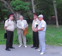 Aleksey Migrin, Petr Volyanskiy, Aleksandr Pugachev and Andrey Pavlenko