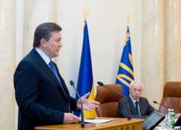Viktor Yanukovich and Nikolay Azarov