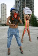 The participants of  action "Naked walls"