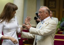 Olga Bodnar and Yuriy Kruk