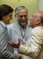 Valeriy Pisarenko, Yuriy Karmazin and Yuriy Kruk