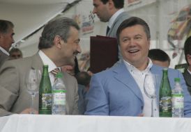 Viktor Yanukovich and Vasiliy Dzharty