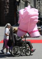 Monument of humaneness Art-construction