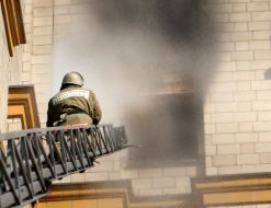 Пожар в гостинице «Украина»