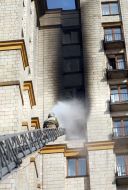 Пожар в гостинице «Украина»