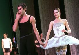 Nikolay Tsyskaridze and Anastasiya Matvienko