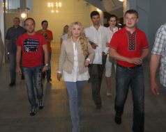 Сергей Власенко, Юлия Тимошенко, Михаил Ливинский и Евгений Суслов