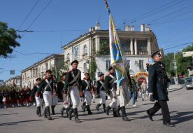 Марш-парад учасників військово-історичних клубів