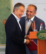 Tony Blair and Viktor Pinchuk
