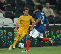 Vasiliy Kobin and Patrice Evra