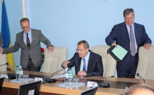 Valeriy Saratov, Andrey Klyuev and Vladimir Yatsuba