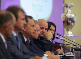 Press-conference participants